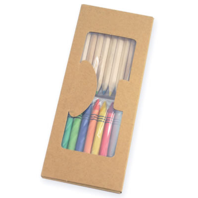 Set de crayolas y colores